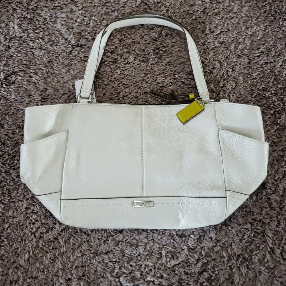 Coach Purse- Cream Colored